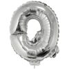 16" LTR Silver Q Foil Balloon