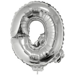 16" LTR Silver Q Foil Balloon