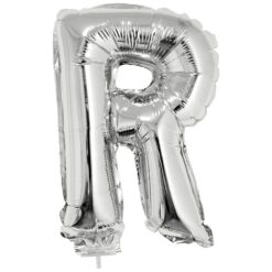 16" LTR Silver R Foil Balloon