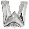 16" LTR Silver W Foil Balloon