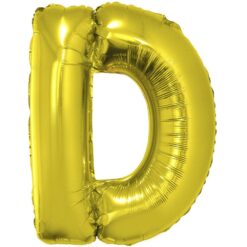 40" LTR Gold D Foil Balloon