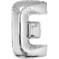 40" LTR Silver E Foil Balloon