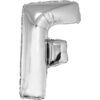40" LTR Silver F Foil Balloon