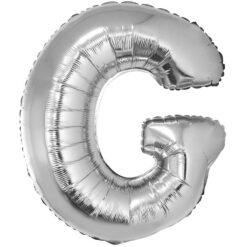 40" LTR Silver G Foil Balloon