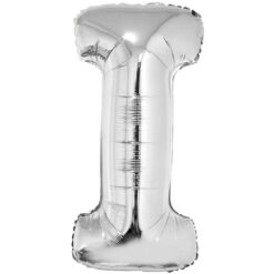 40" LTR Silver I Foil Balloon