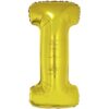 40&Quot; Ltr Gold I Foil Balloon