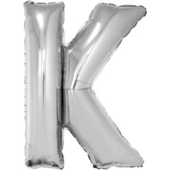 40" LTR Silver K Foil Balloon