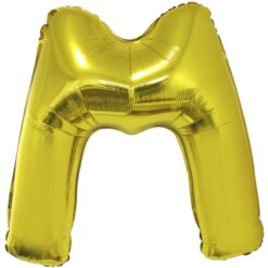40" LTR Gold M Foil Balloon