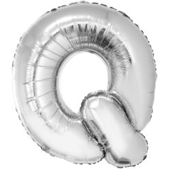 40" LTR Silver Q Foil Balloon