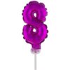 Cake Topper Pink 8 5&Quot; Foil Balloon
