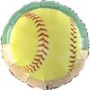 18" RND Fastpitch Foil Balloon 1 18&Quot; Rnd Fastpitch Foil Balloon