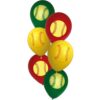 Fastpitch Latex Balloons 12" 6CT 2 Fastpitch Latex Balloons 12&Quot; 6Ct
