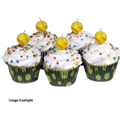 Fastpitch Foil Cupcake Cups 36CT 7 Fastpitch Foil Cupcake Cups 36Ct