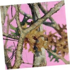 Pink Camo Napkins Lunch 16CT