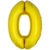 40" NBR Gold #0 Foil Balloon 1 40&Quot; Nbr Gold #0 Foil Balloon