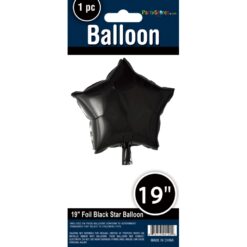 19" STR Black Balloon