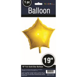 19" STR Gold Balloon