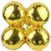 17" Quad Gold Balloon