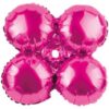17" Quad Hot Pink Balloon 1 17&Quot; Quad Hot Pink Balloon