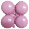 17" Quad Baby Pink Balloon 2 17&Quot; Quad Baby Pink Balloon