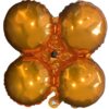 17" Quad Orange Balloon 1 17&Quot; Quad Orange Balloon