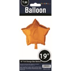 19" STR Orange Balloon