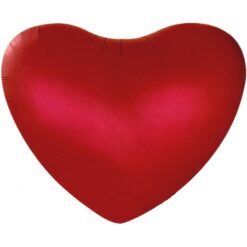 65" Giant Red Heart Shaped Foil Balloon