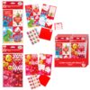Valentines Mini Cards w/Temp Tattoos Astd 12CT