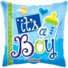 18" SQR Baby Boy Decor Balloon