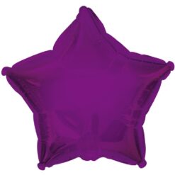 18" STR Purple Foil Balloon.