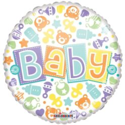 18" RND Baby Pastel Gelli Beans Balloon