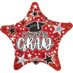 18" STR Congrats Grad Red BLN