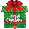 18&Quot; Shp Christmas Gift Box Balloon