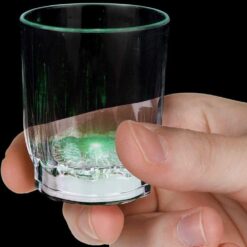 LED Light-Up Multi-Color Shot Glass 2oz EA