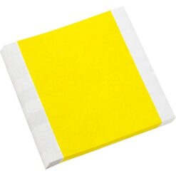 Wristband Yellow 3/4" Tyvek 100CT