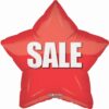 21&Quot; Str Red Sale Foil Balloon