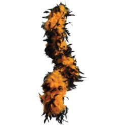Boa Orange & Black Feather 55g