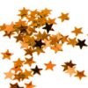 Star 1/4" Orange Confetti 1/2oz