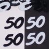 #50 White &Amp; Black Oth Confetti 1/2Oz