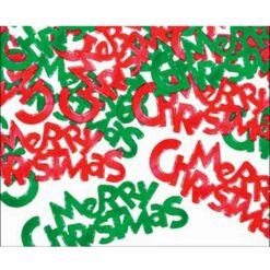 Confetti Merry Christmas GRN/Red