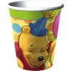 Pooh'S 1St Birthday Cups H/C 9Oz 9Ct