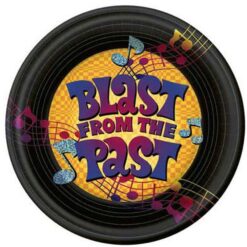 Blast From The Past Plates 9" 8CT
