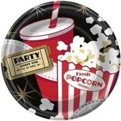 Fresh Popcorn Plates 9" 8CT