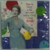 New Year Ring Napkins Beverage 16Ct