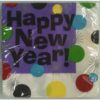 Happy New Year Napkins Beverage 16CT