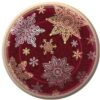 Shimmery Snowflakes Plates 7&Quot; 8Ct