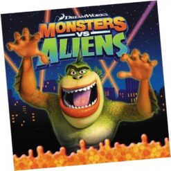 Monsters VS Aliens Napkins Lunch 16CT