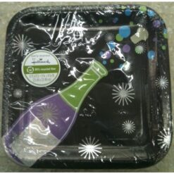 NWYR Cocktails Plates SQR 9" 8CT