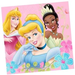Fanciful Princes Napkins Beverage 8CT