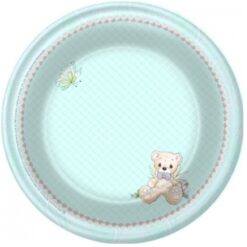 Precious Moments Boy Plates 7" 8CT